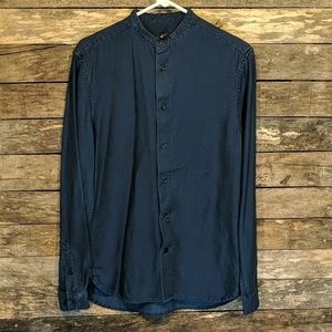 Men's H&M Collarless Shirt